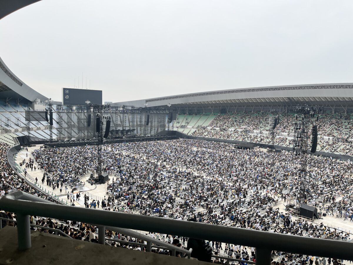 髭男 スタジアム 席