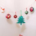 折り紙でオーナメントボールの作り方！クリスマスの壁飾りを手作り